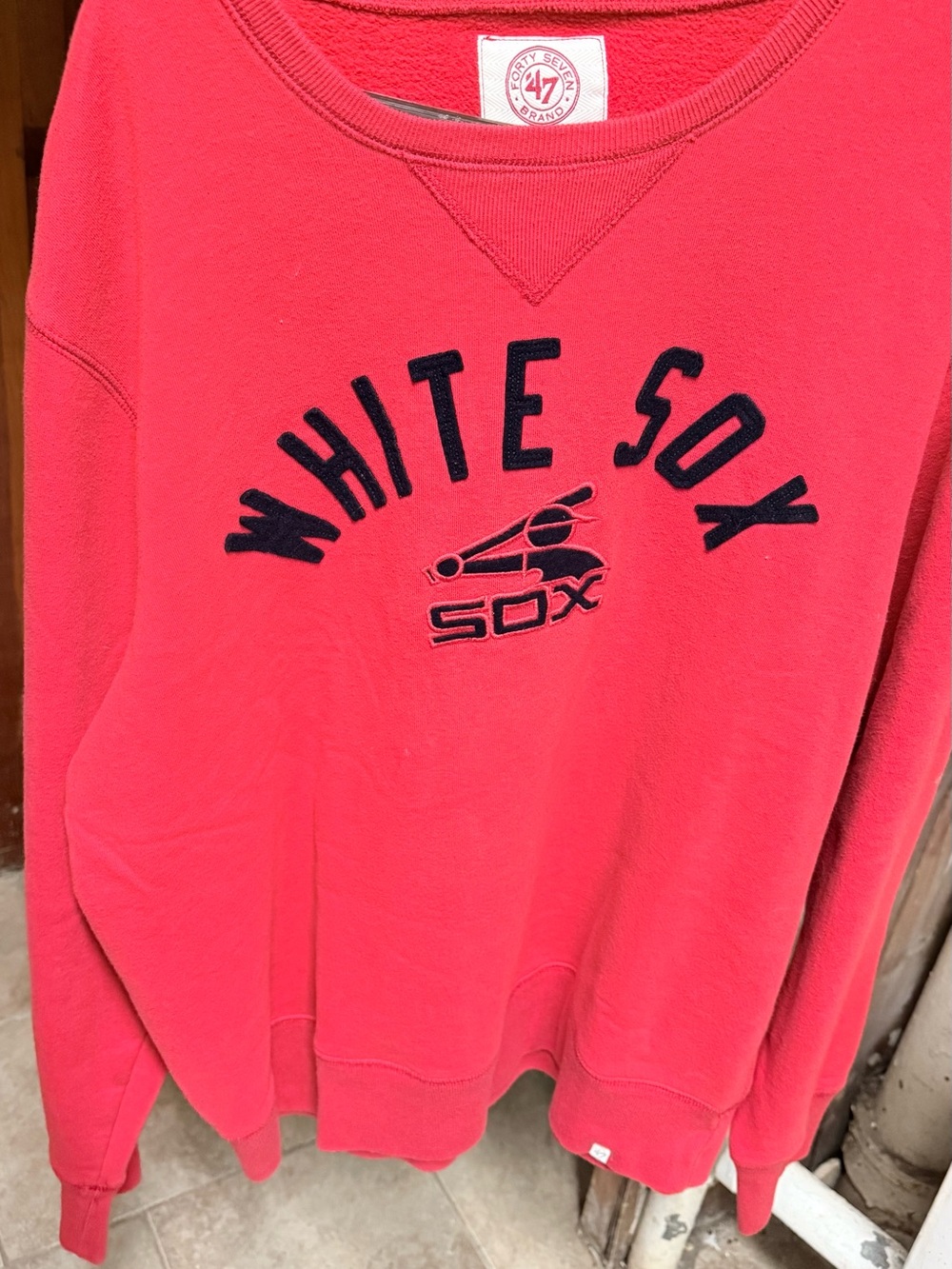 '47 Brand Chicago White Sox Crewneck Pullover Sweatshirt  Size XL